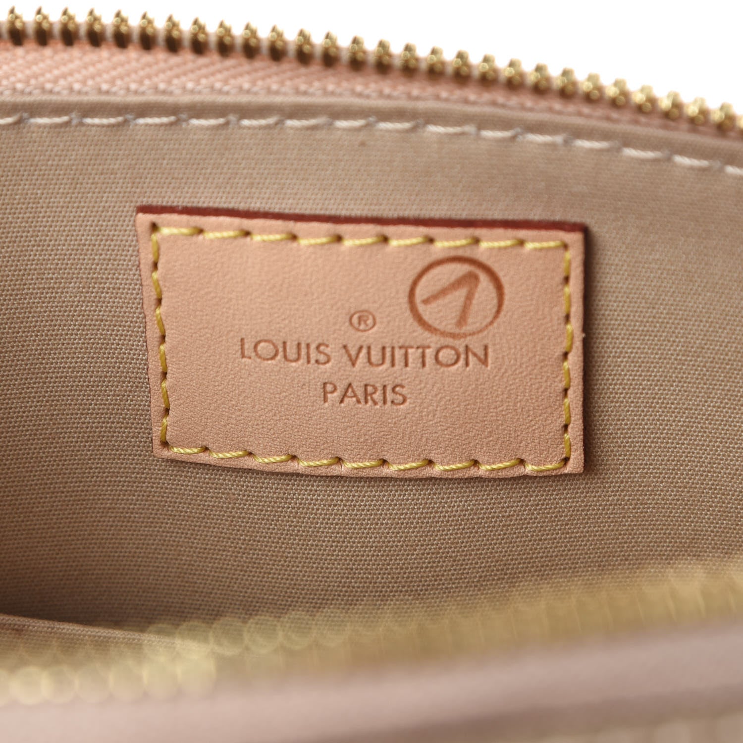 Louis Vuitton Vernis Alma BB Dune 7 of 9