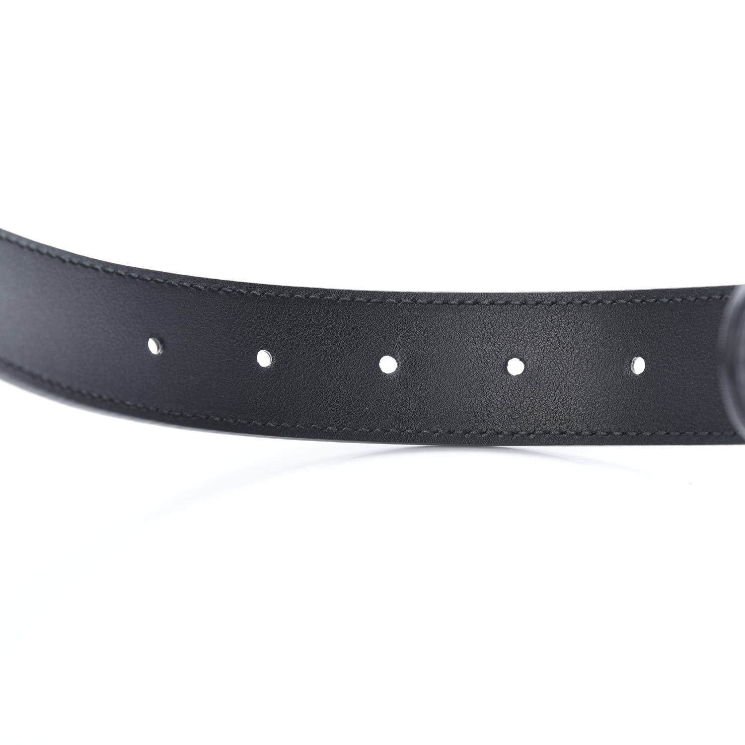 Gucci Calfskin Double G 30mm Belt 75 30 Black 5 of 5