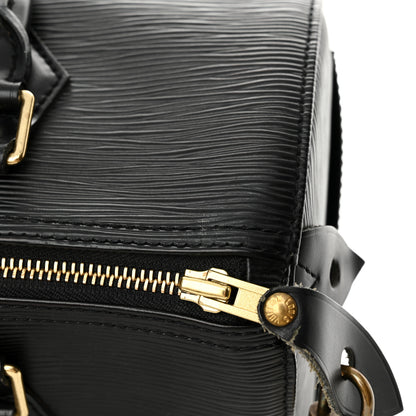 Louis Vuitton Epi Speedy 25 Black 16 of 16