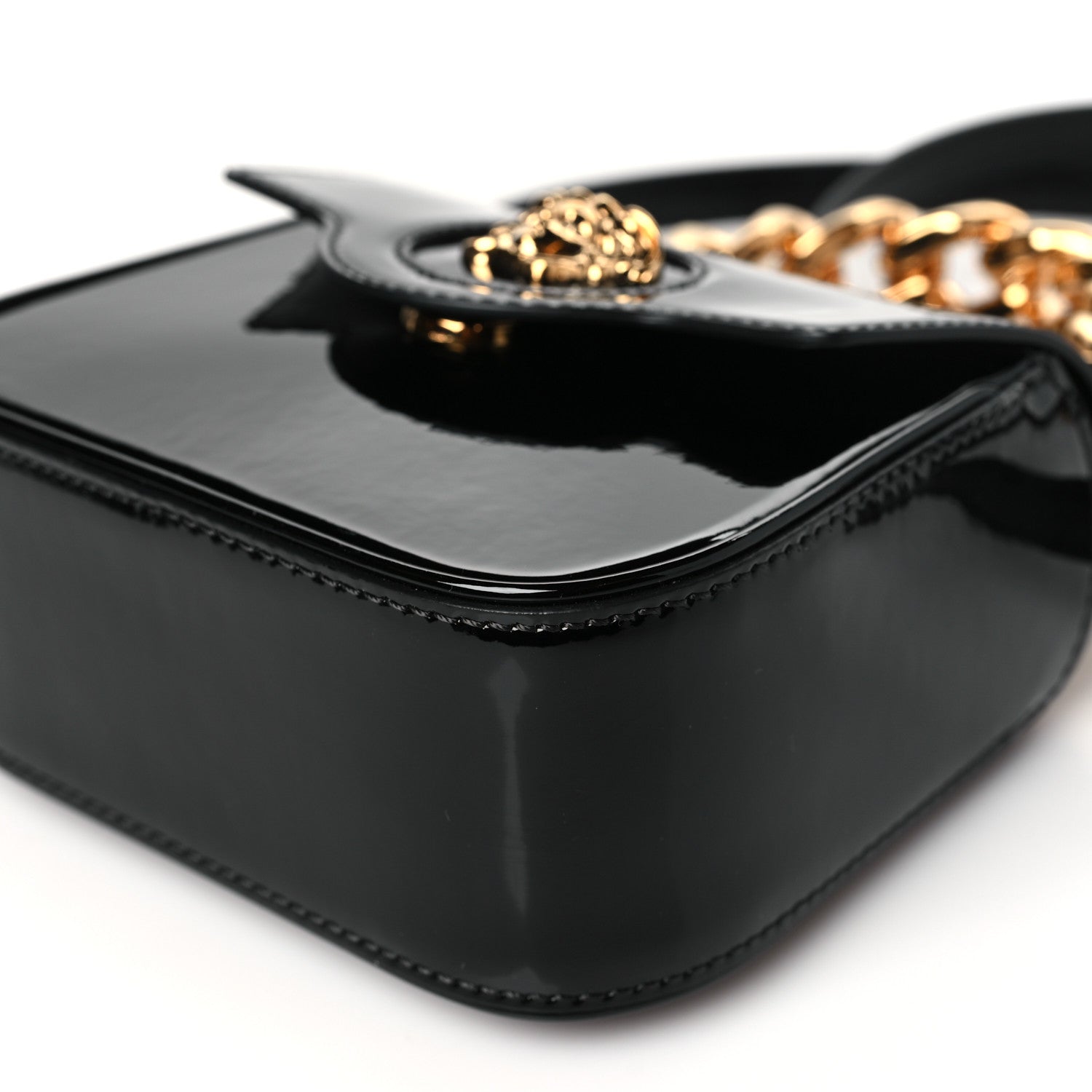 Versace Patent Mini La Medusa Bag Black 9 of 9