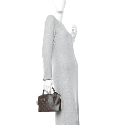 Louis Vuitton Monogram Shine Fetish Lockit BB 2 of 10