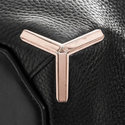 Alexander Wang Pebbled Calfskin Small Emile Soft Black Rose Gold Hardware 14 of 14