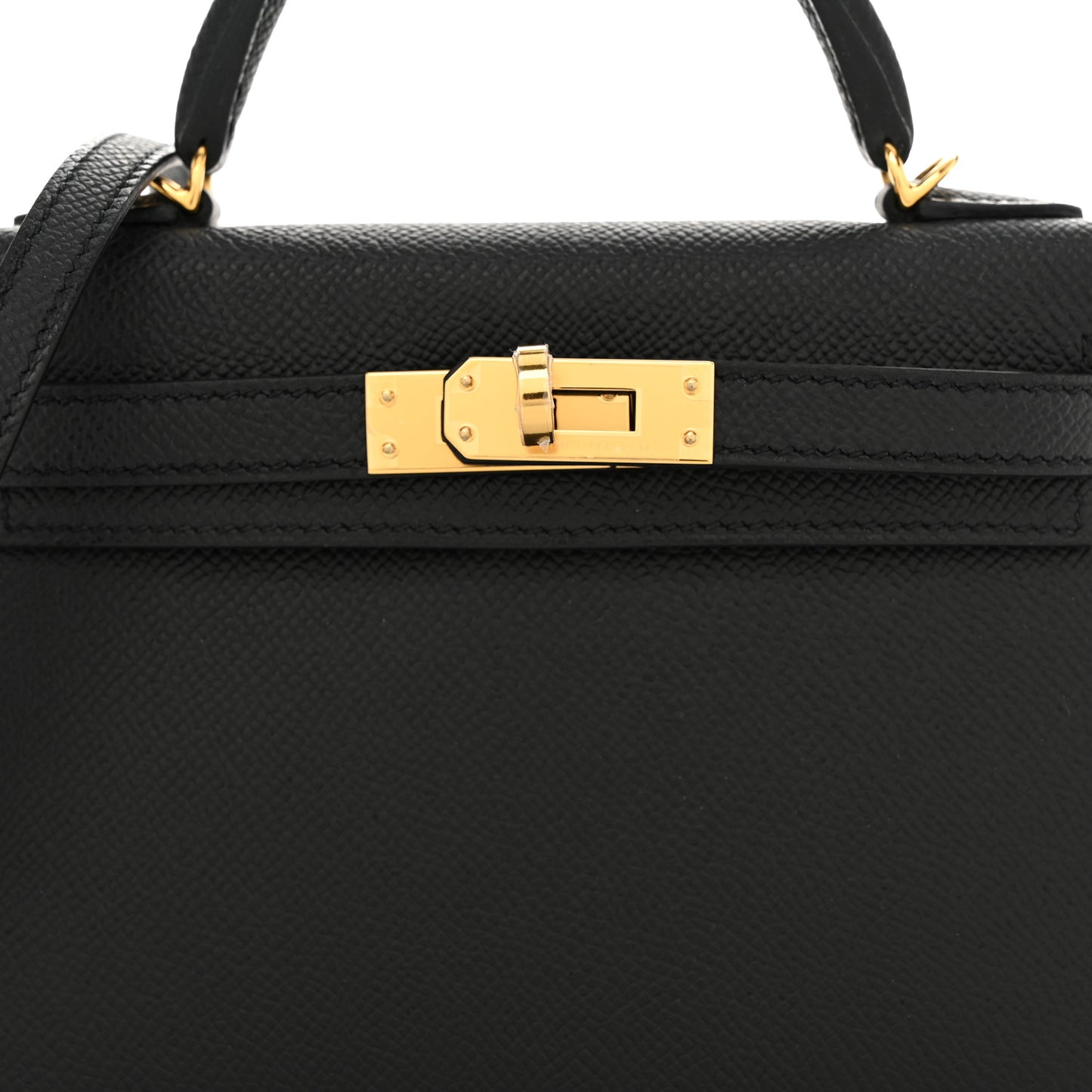 Epsom Mini Kelly Sellier 20 Black
