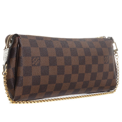 Louis Vuitton Damier Ebene Eva Clutch 3 of 8