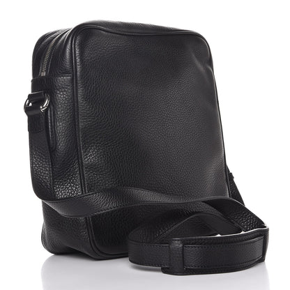Gucci Pebbled Calfskin Medium Soho Messenger Bag Black 3 of 7
