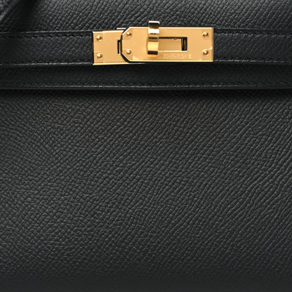 Hermes Epsom Mini Kelly Sellier 20 Black 8 of 11