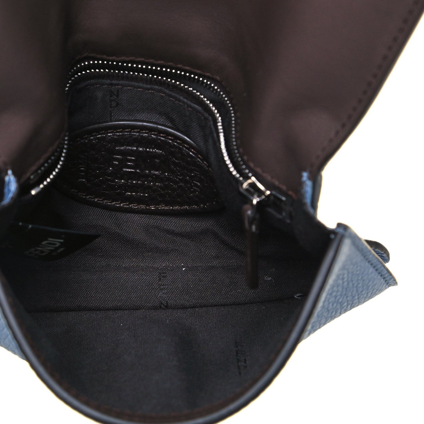 Cuoio Romano Selleria Baguette Belt Pouch Azzurro Sky