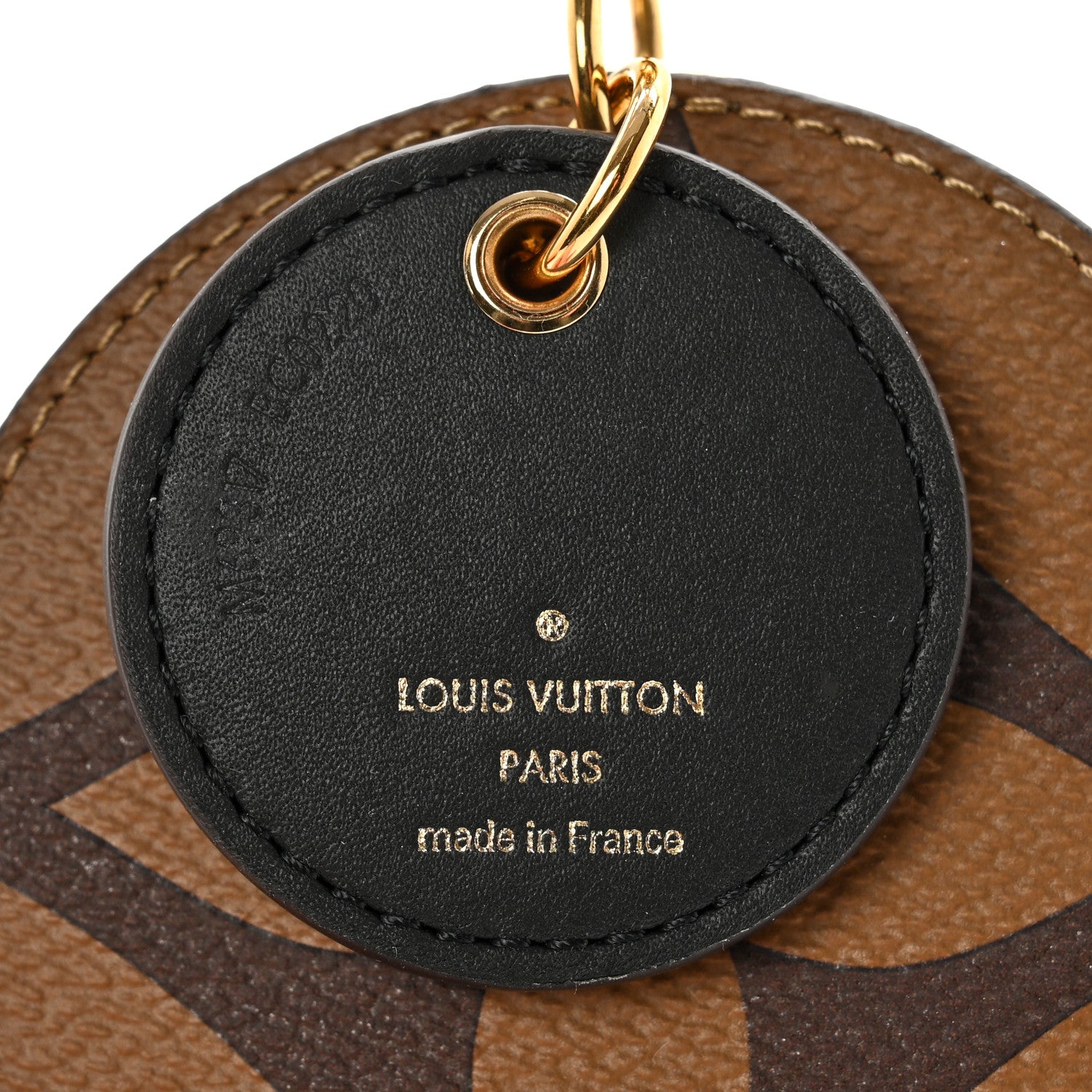Louis Vuitton Monogram Reverse Key Holder Bag Charm 3 of 6