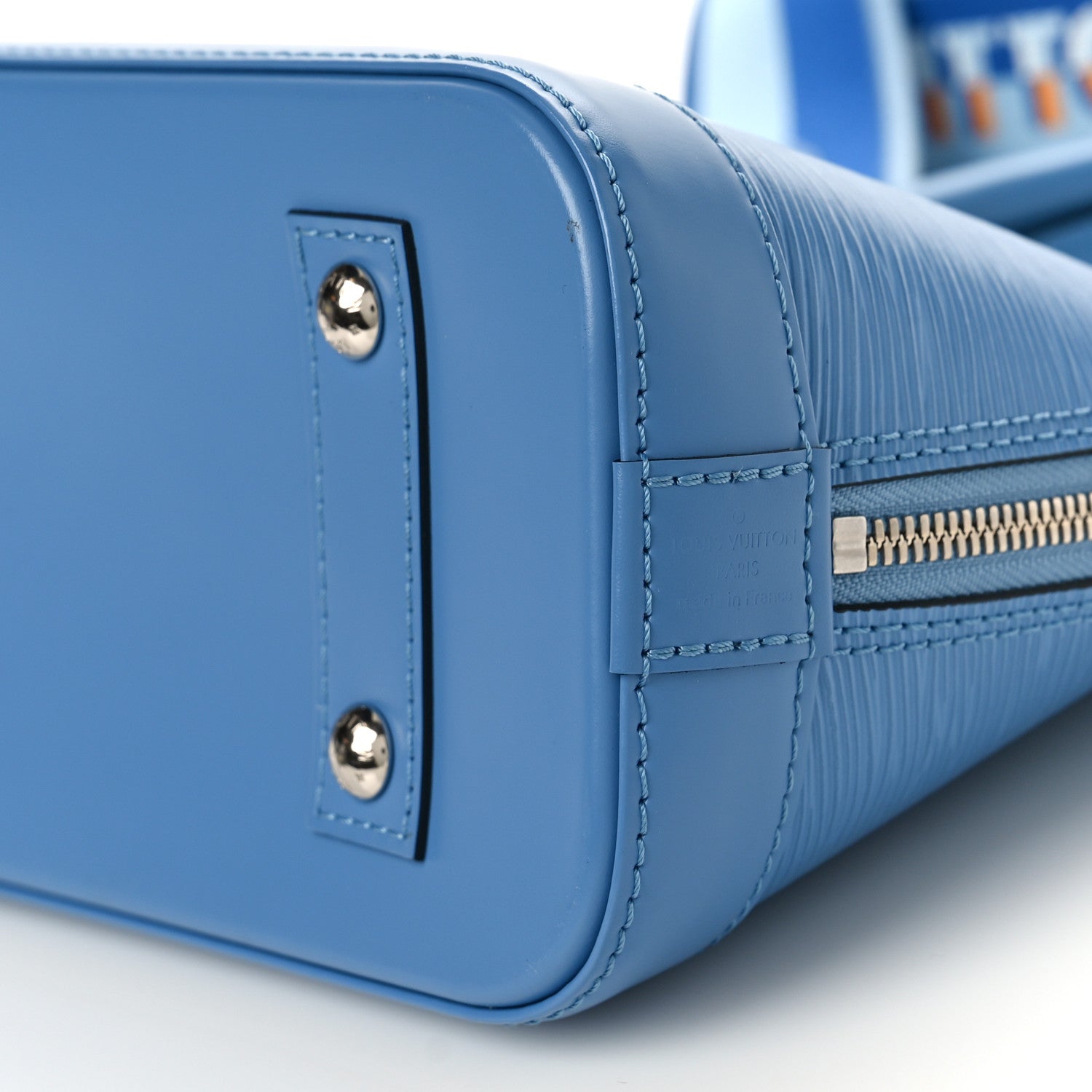 Louis Vuitton Epi Jacquard Alma BB Bleuet 8 of 8
