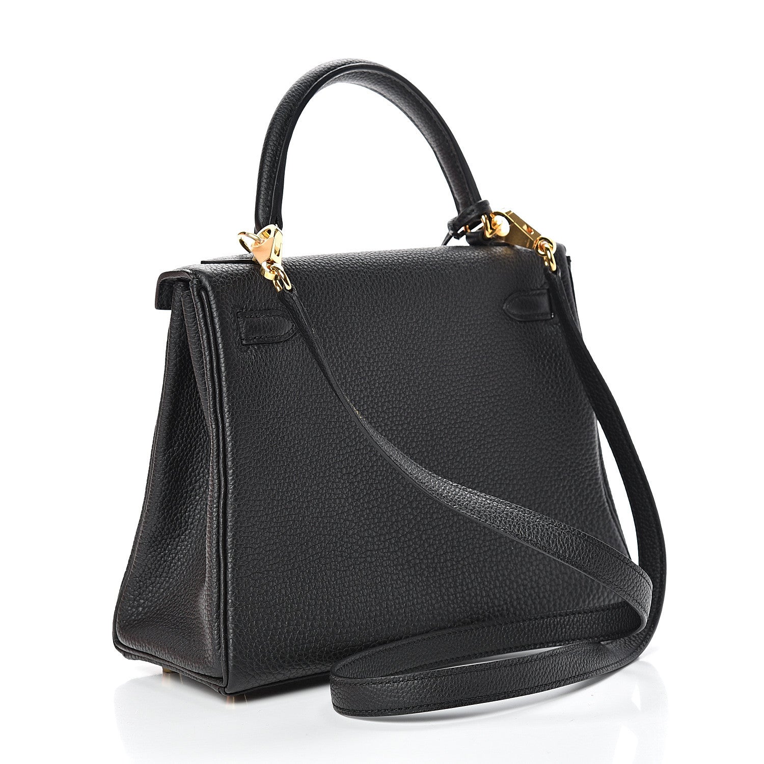 Hermes Togo Kelly Retourne 25 Black 2 of 40