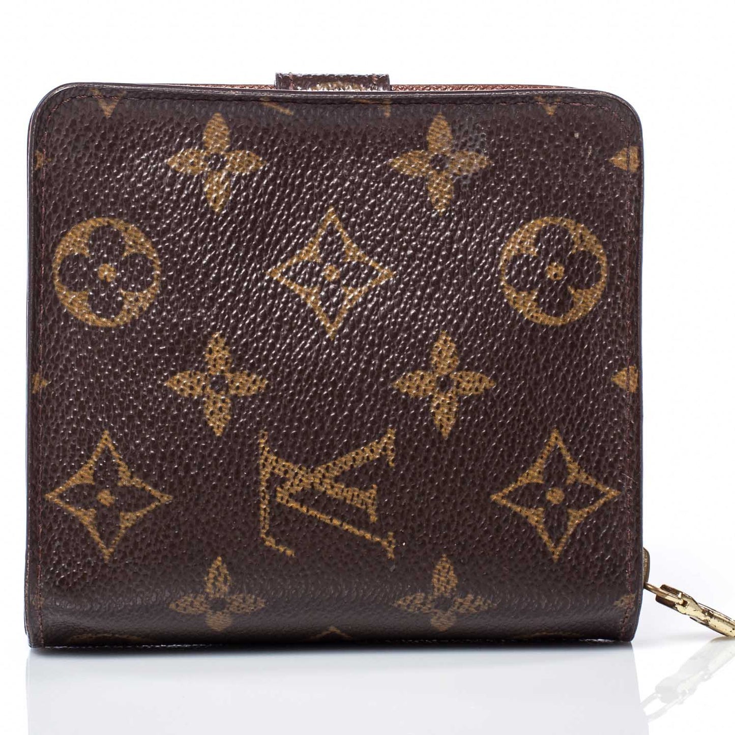 Monogram Compact Zippe Zipped Wallet