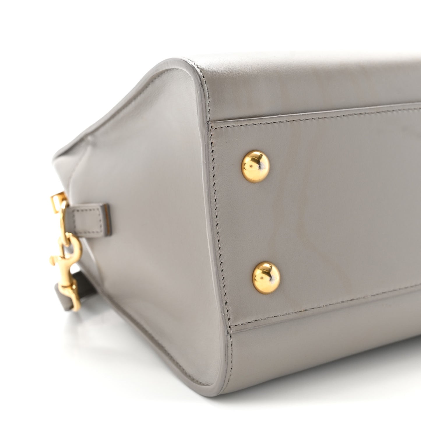 Calfskin Monogram Baby Cabas Fog