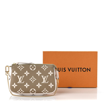Louis Vuitton Empreinte Spring in the City Mini Pochette Accessories Kaki Beige Cream 8 of 8