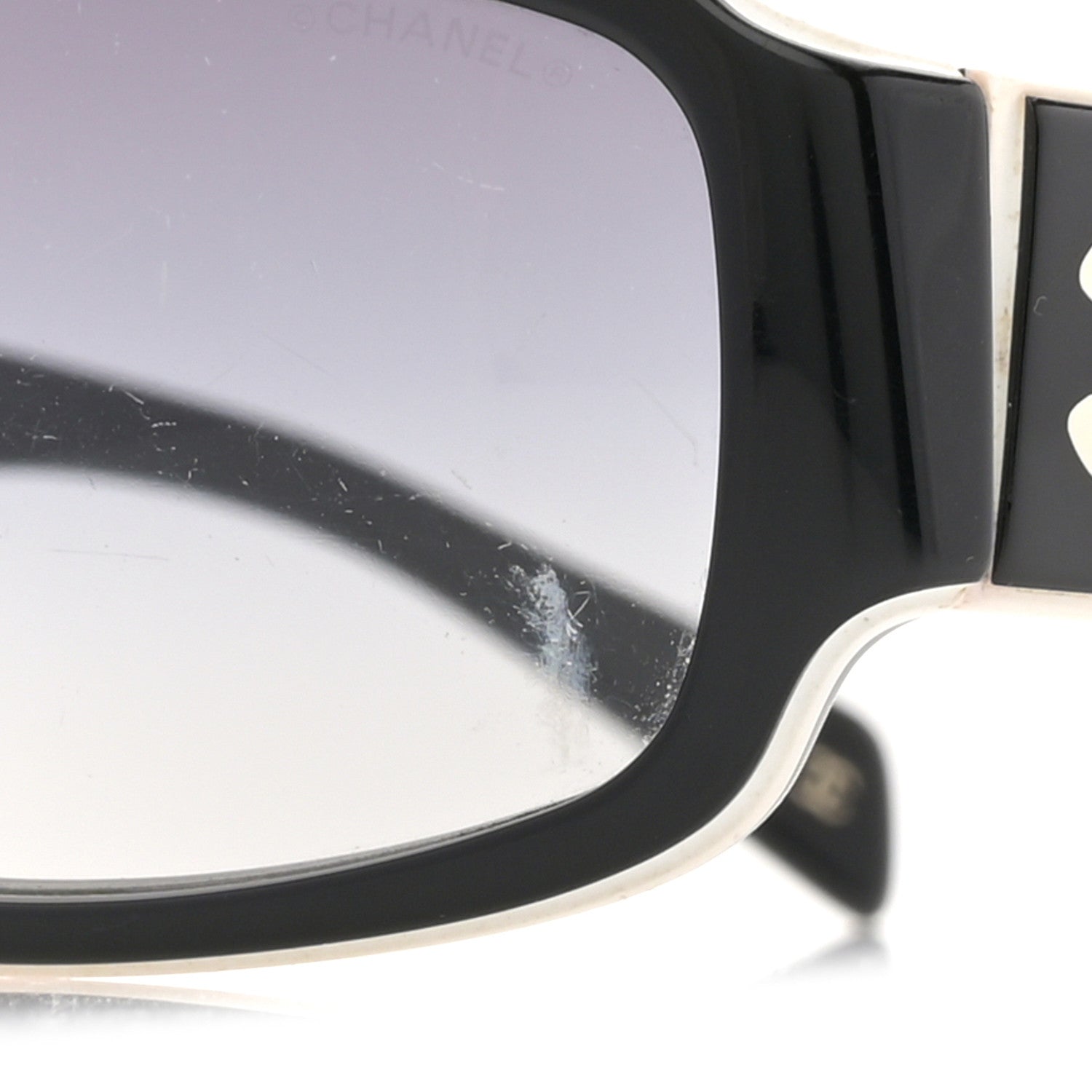 Chanel CC Sunglasses 5144 Black White 9 of 11