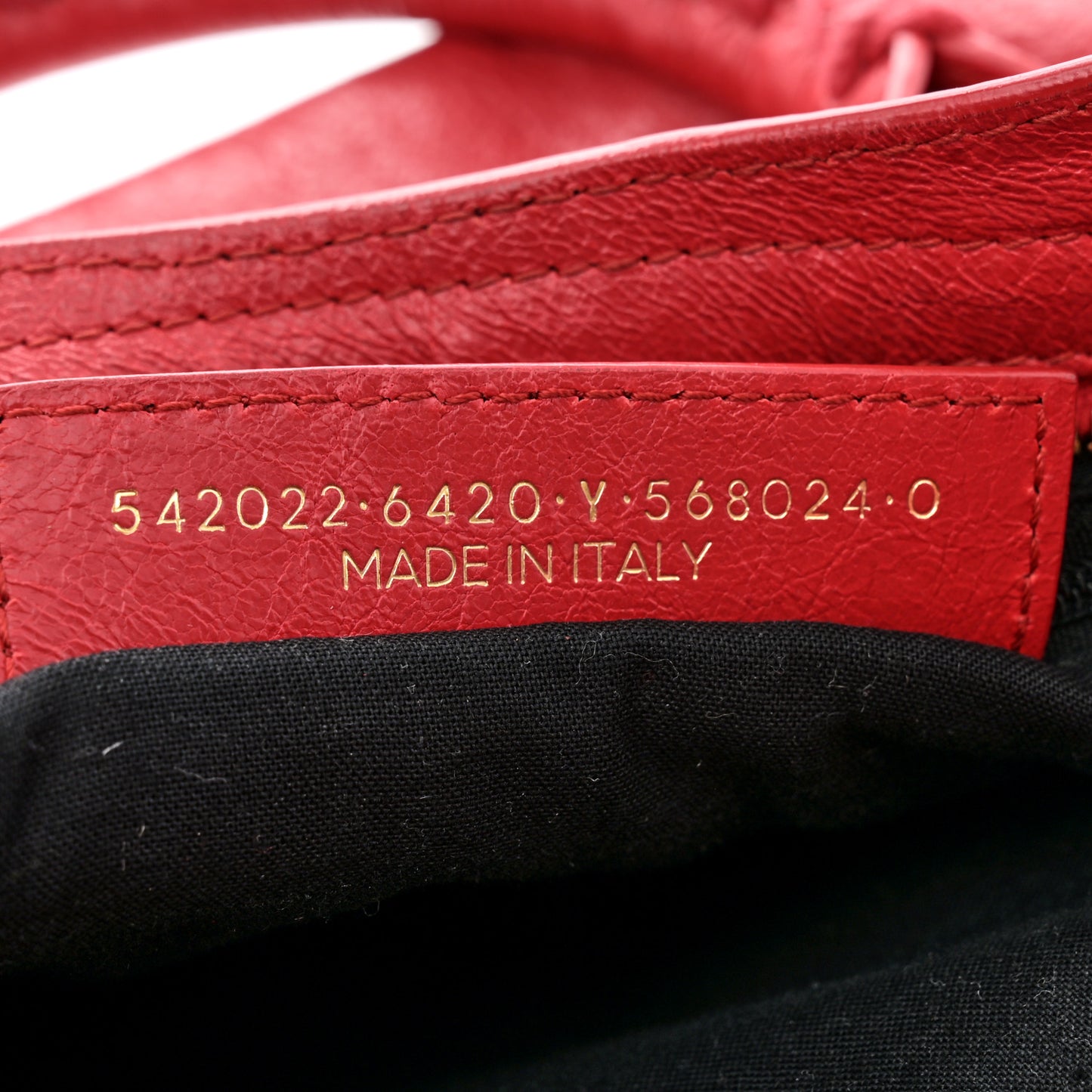 Agneau Giant 12 Gold Hardware S City Rouge Cardinal