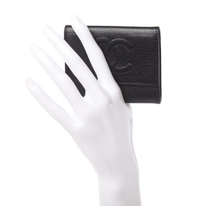 Chanel Caviar Timeless CC Flap Card Holder Black 2 of 8