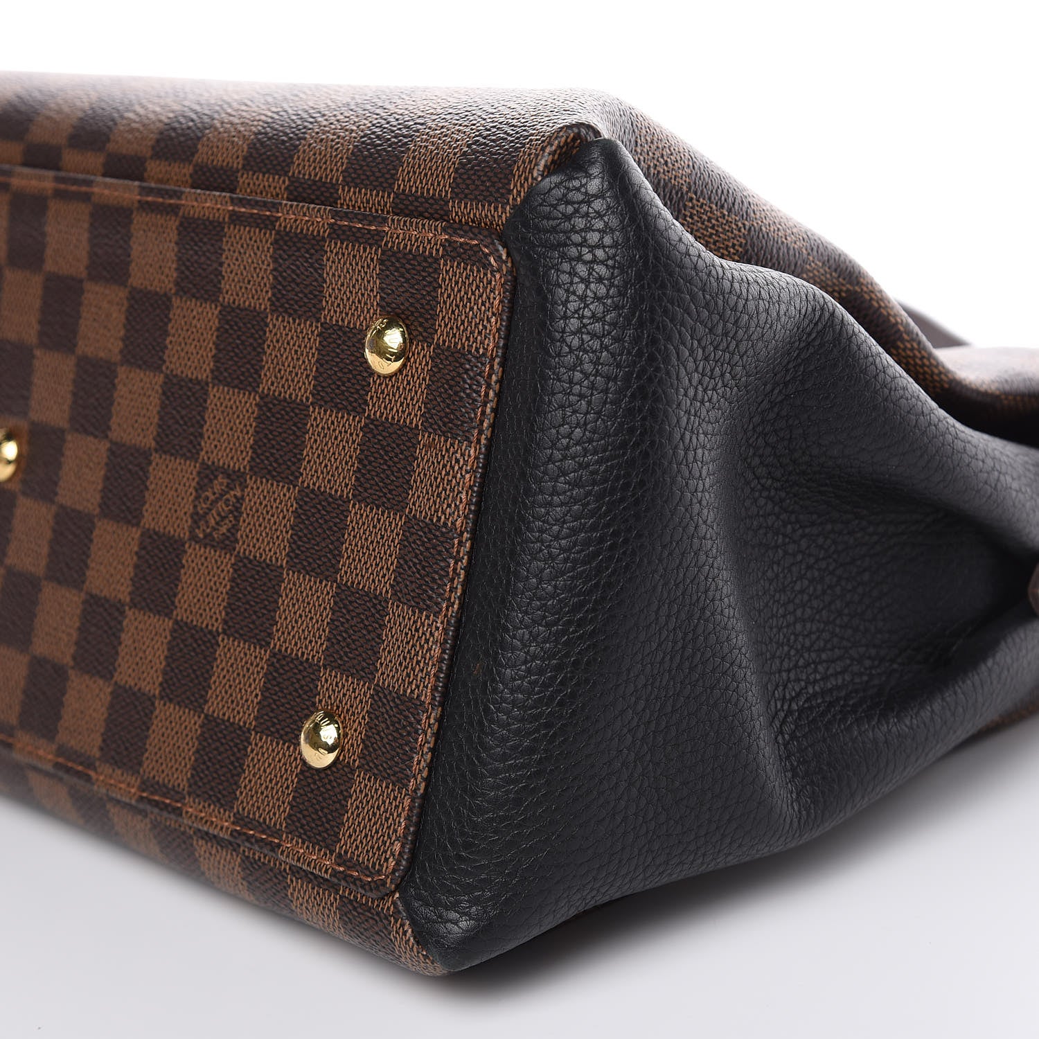 Louis Vuitton Cuir Taurillon Damier Ebene Normandy Black 9 of 12