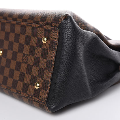 Louis Vuitton Cuir Taurillon Damier Ebene Normandy Black 9 of 12