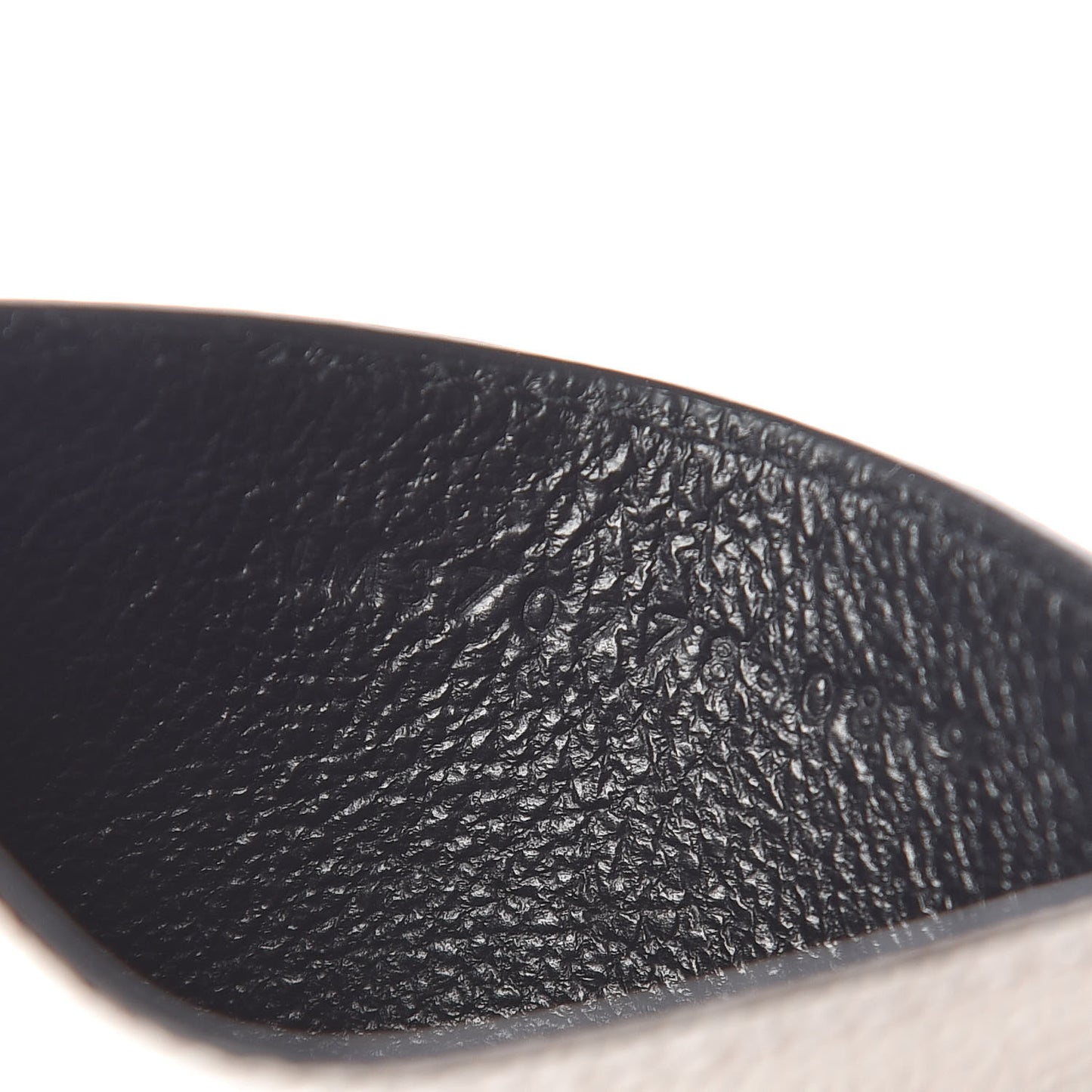 Grain De Poudre Geo Print Card Case White Black