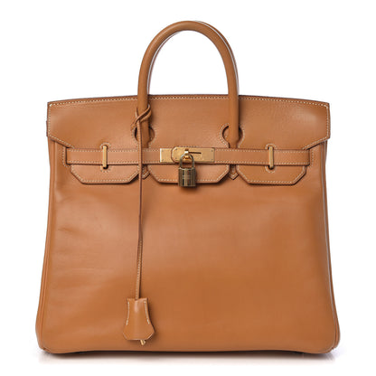 Hermes Vache Natural HAC Birkin 32 1 of 12