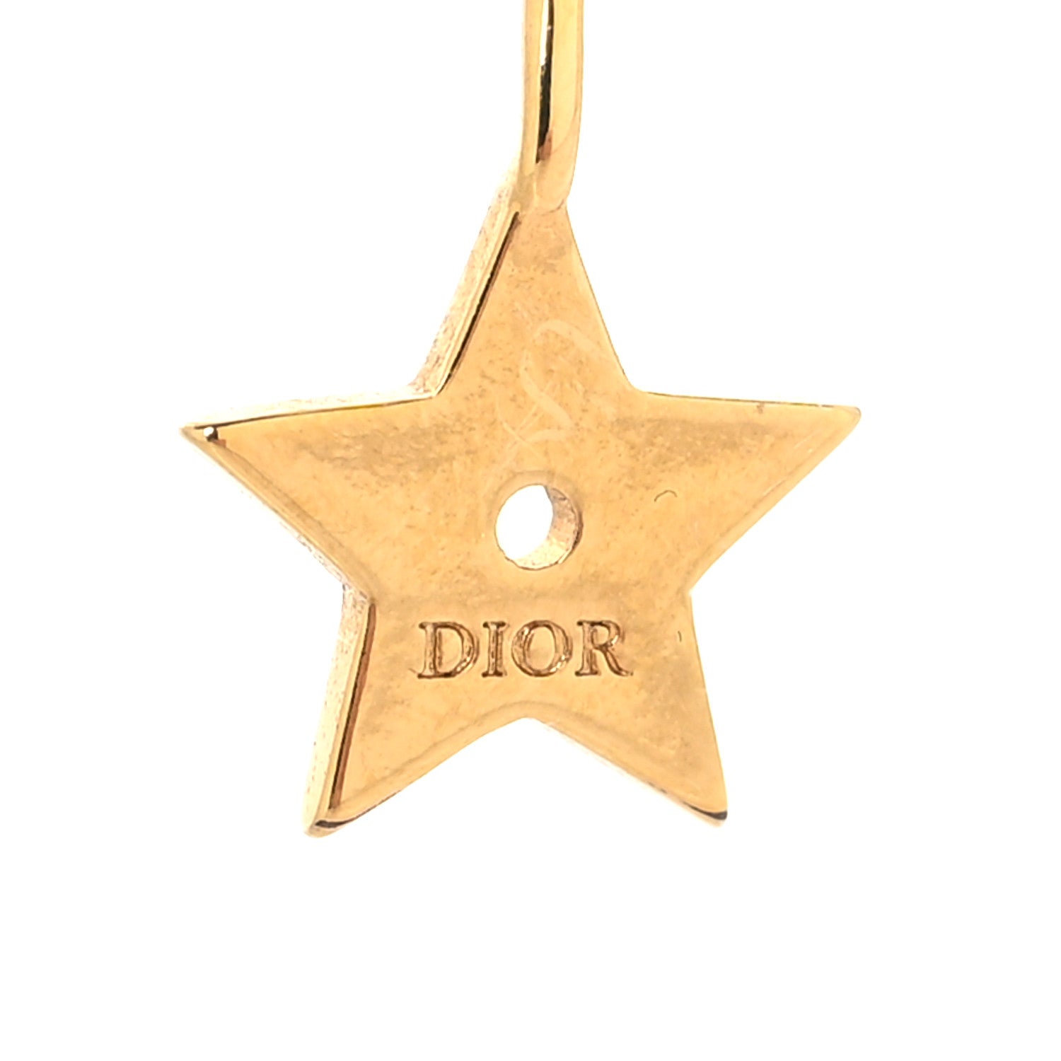 Christian Dior Pearl My ABCDior Tribales Etoile Earring Gold 4 of 4