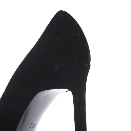 Saint Laurent Velvet Anja 105 Pumps 36.5 Black 10 of 11