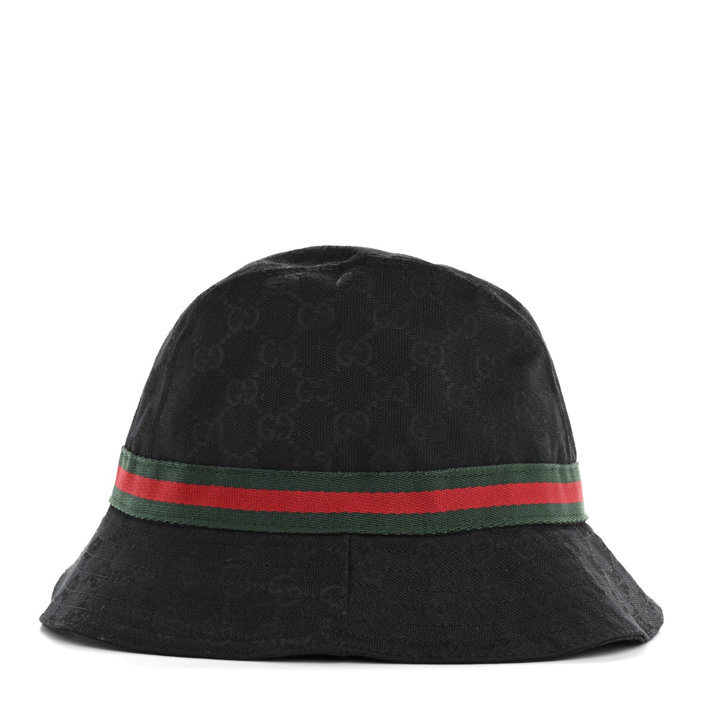 Monogram Web Bucket Hat M Black