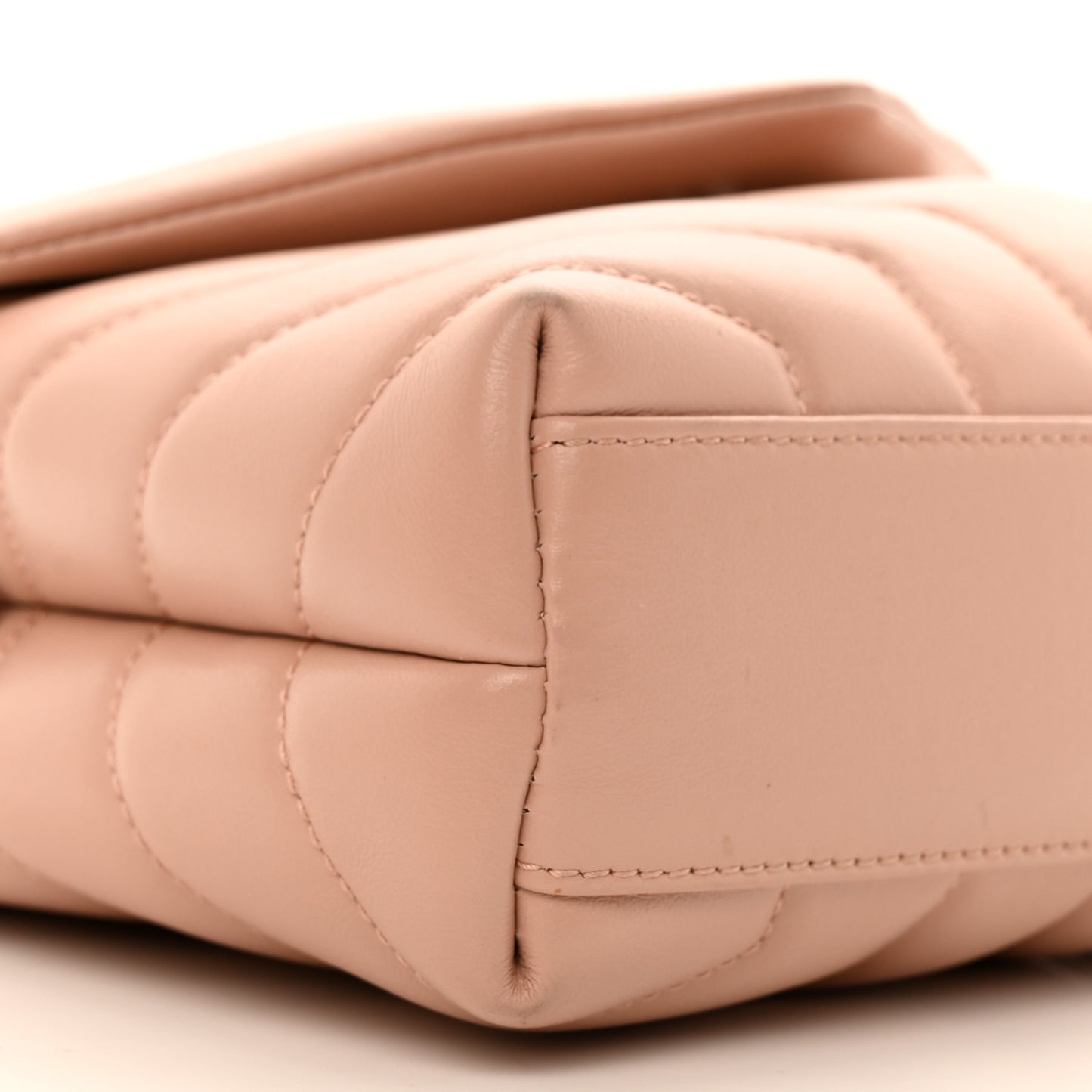 Calfskin Y Quilted Monogram Toy Loulou Crossbody Bag Tender Pink