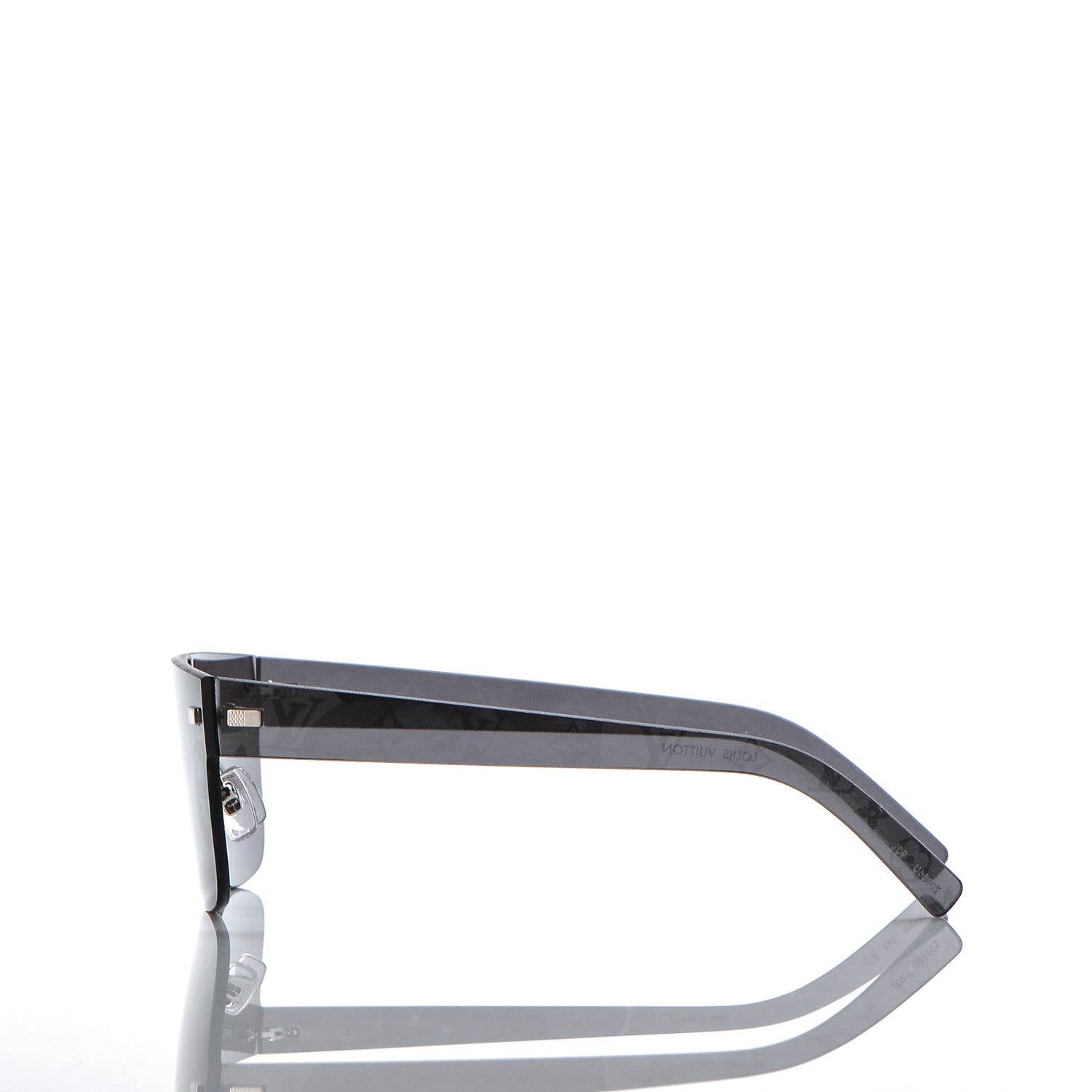 Louis Vuitton X SUPREME City Mask Sunglasses Black 3 of 7