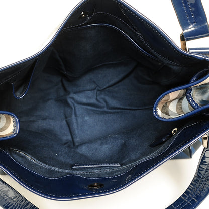 Burberry Nova Pop Degrade Small Bilmore Tote Jet Blue 5 of 6