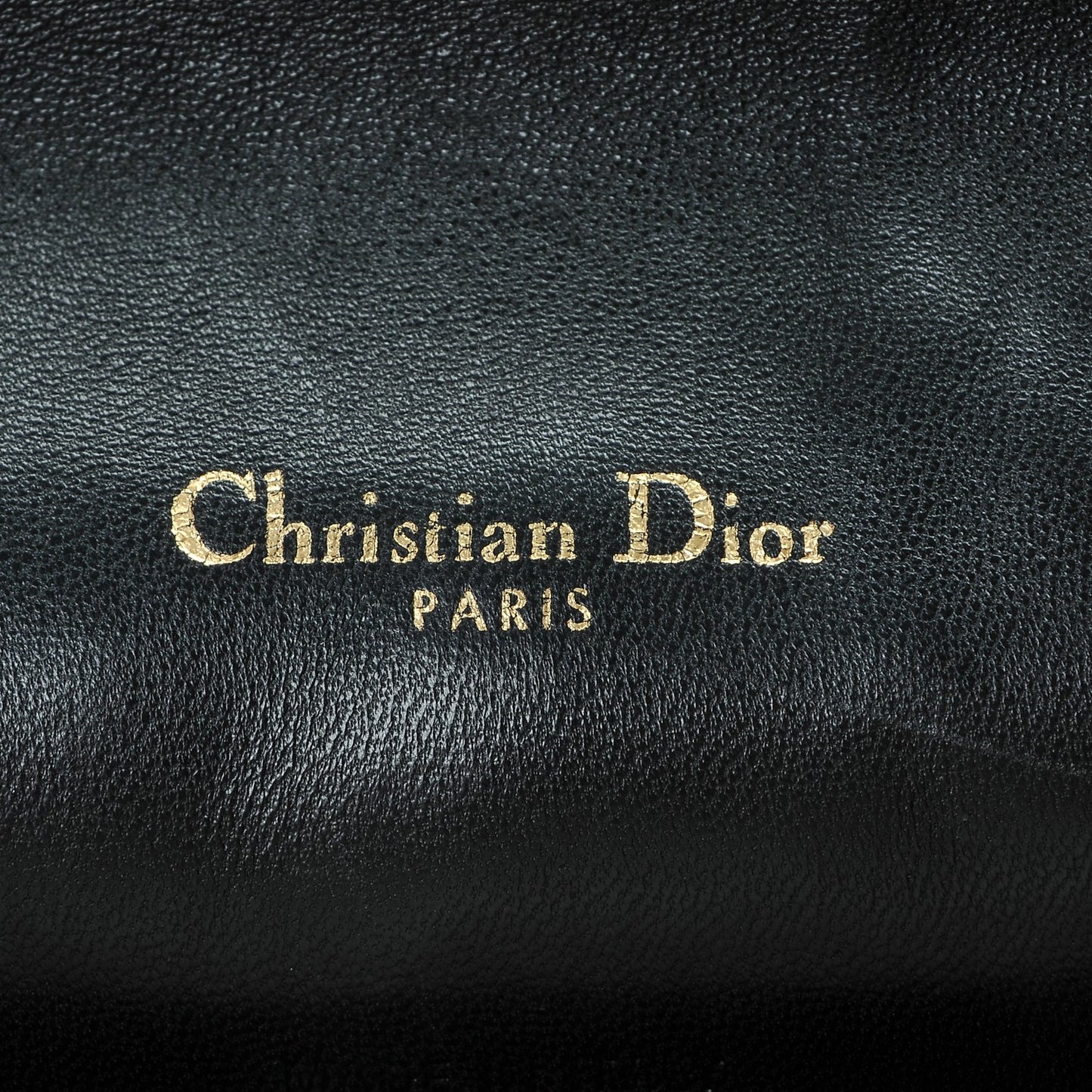 Lambskin Cannage Large Miss Dior Flap Black