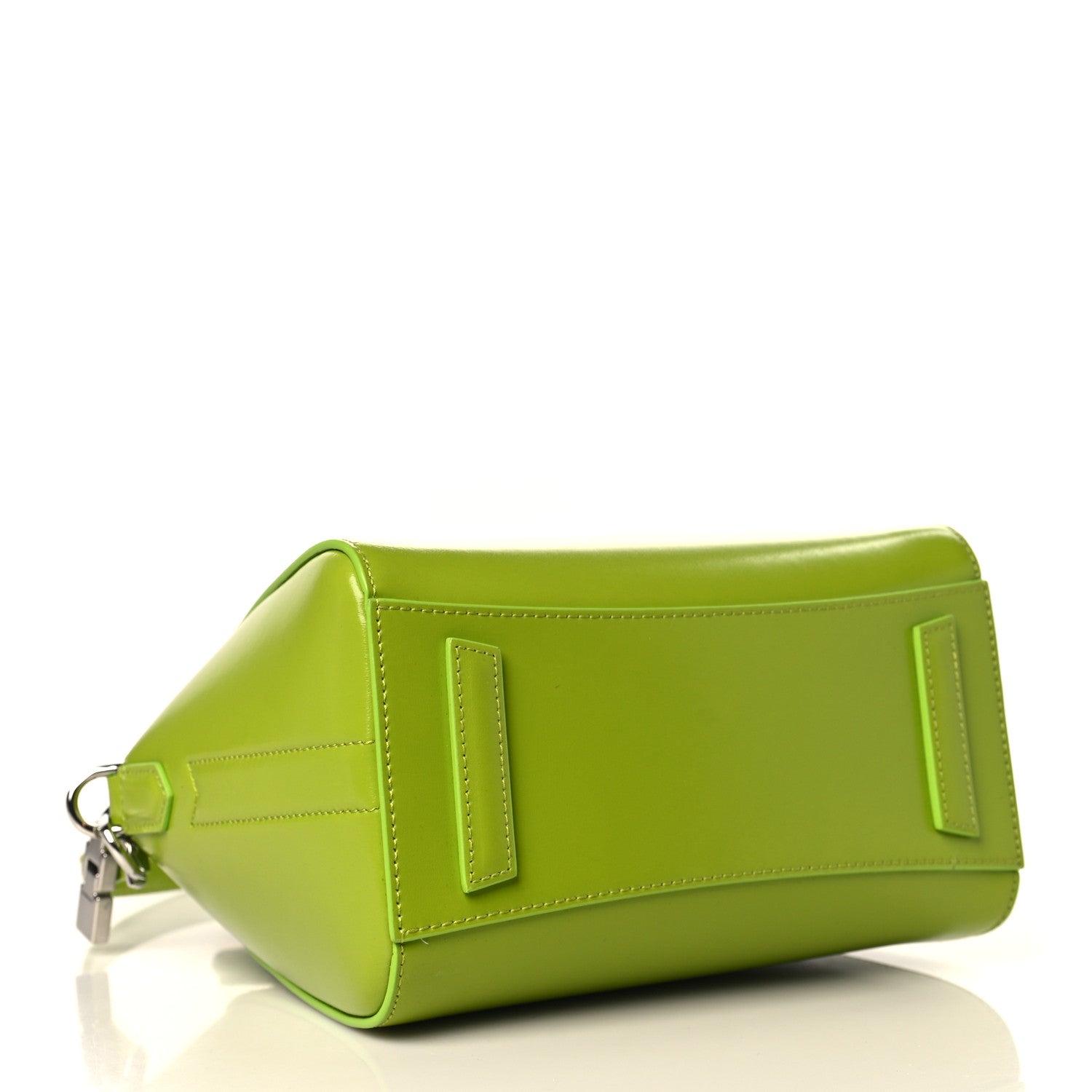 Givenchy Shiny Lord Calfskin Mini Antigona Citrus Green 3 of 8