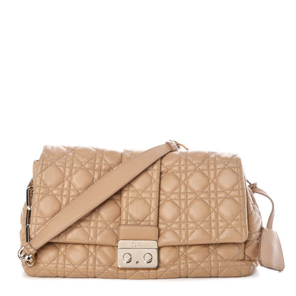 Christian Dior Lambskin Cannage New Lock Flap Beige 1 of 10
