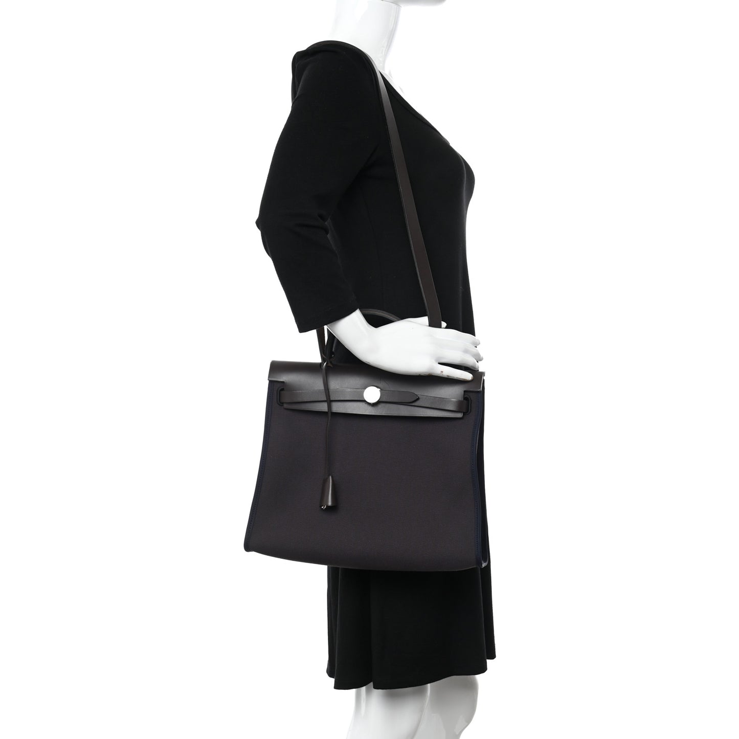 Military Toile Vache Hunter Herbag Zip PM 31 Prune Noir Marine