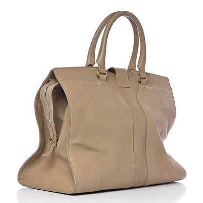 Saint Laurent Sheepskin Large Cabas ChYc Beige 3 of 19