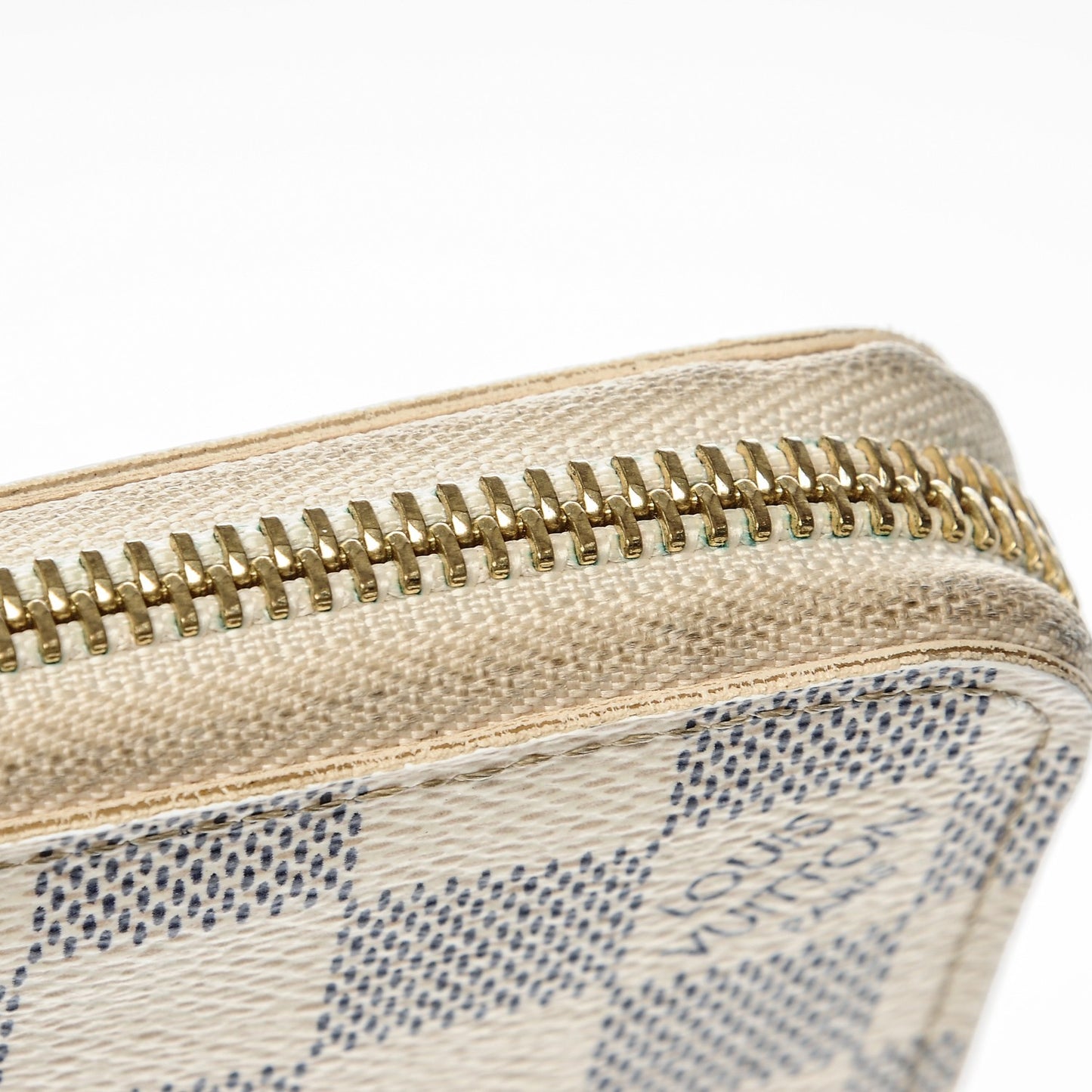 Damier Azur Compact Zippy Wallet