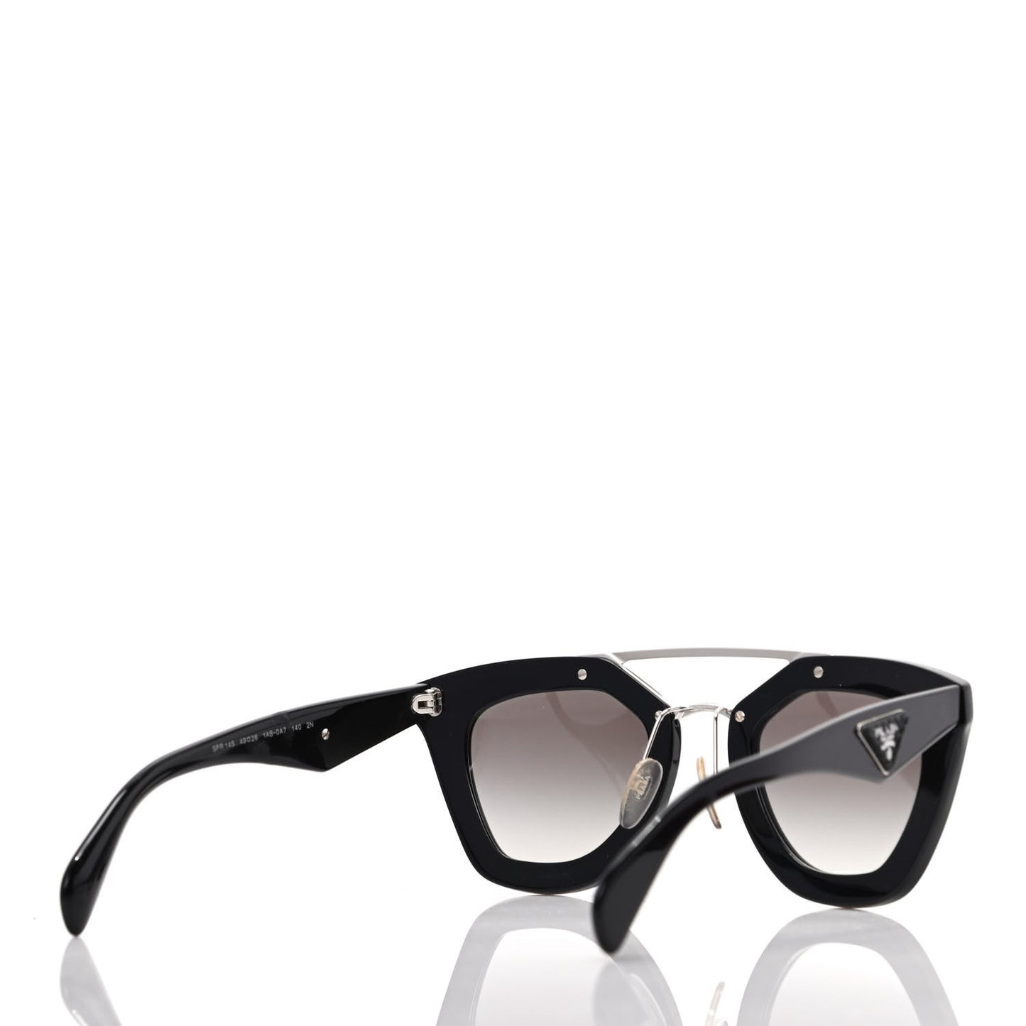 Saffiano Cinema Sunglasses SPR 14S Black
