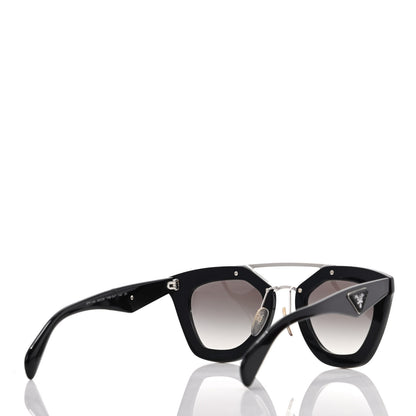 Prada Saffiano Cinema Sunglasses SPR 14S Black 4 of 8