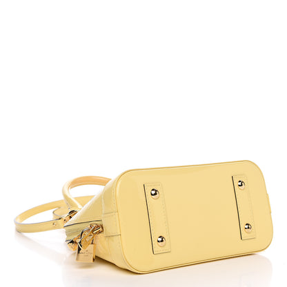 Louis Vuitton Vernis Alma BB Citrine 3 of 11
