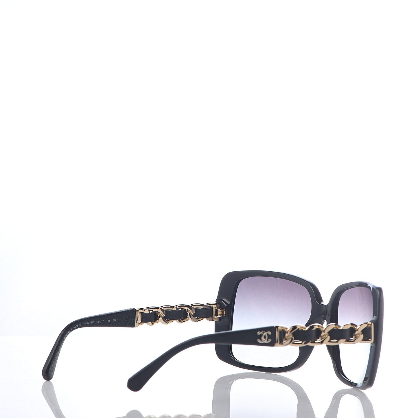 Chain Sunglasses 5208-Q Black