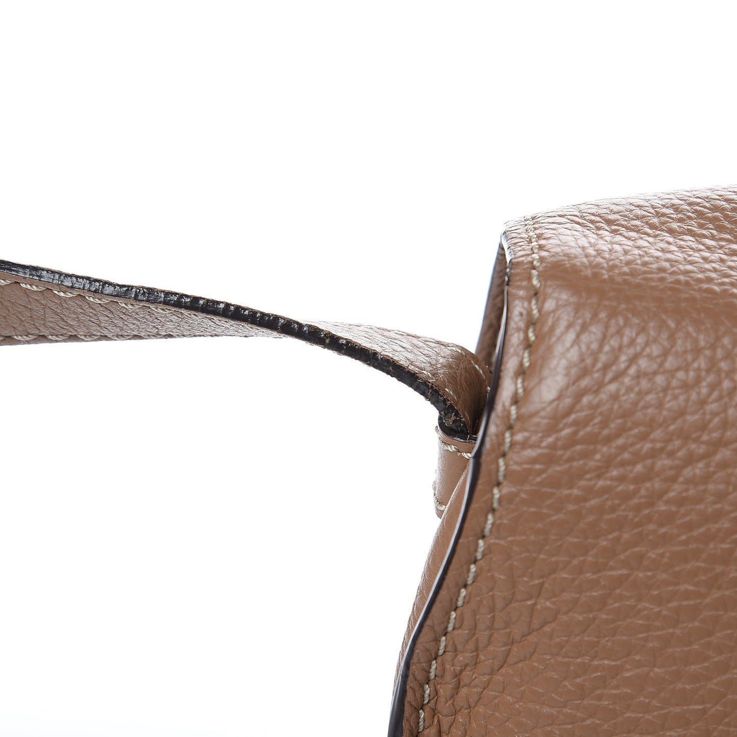 Calfskin Mini Marcie Round Crossbody Bag Tan