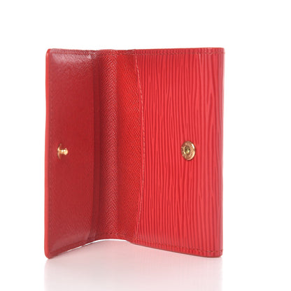 Louis Vuitton Epi Ludlow Wallet Castillan Red 6 of 7