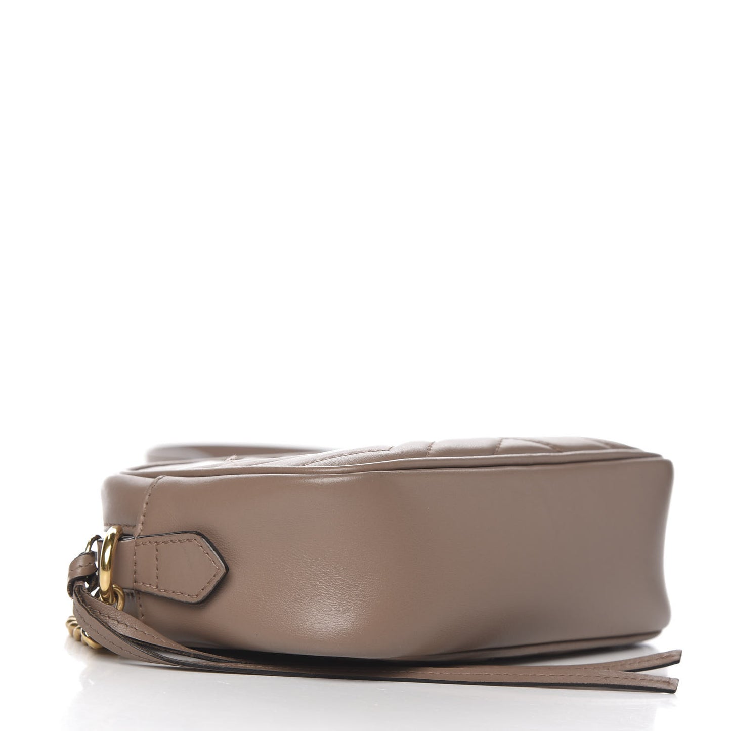 Calfskin Matelasse Mini GG Marmont Chain Shoulder Bag Porcelain Rose