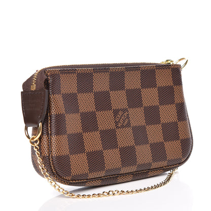 Louis Vuitton Damier Ebene Mini Pochette Accessories 3 of 8