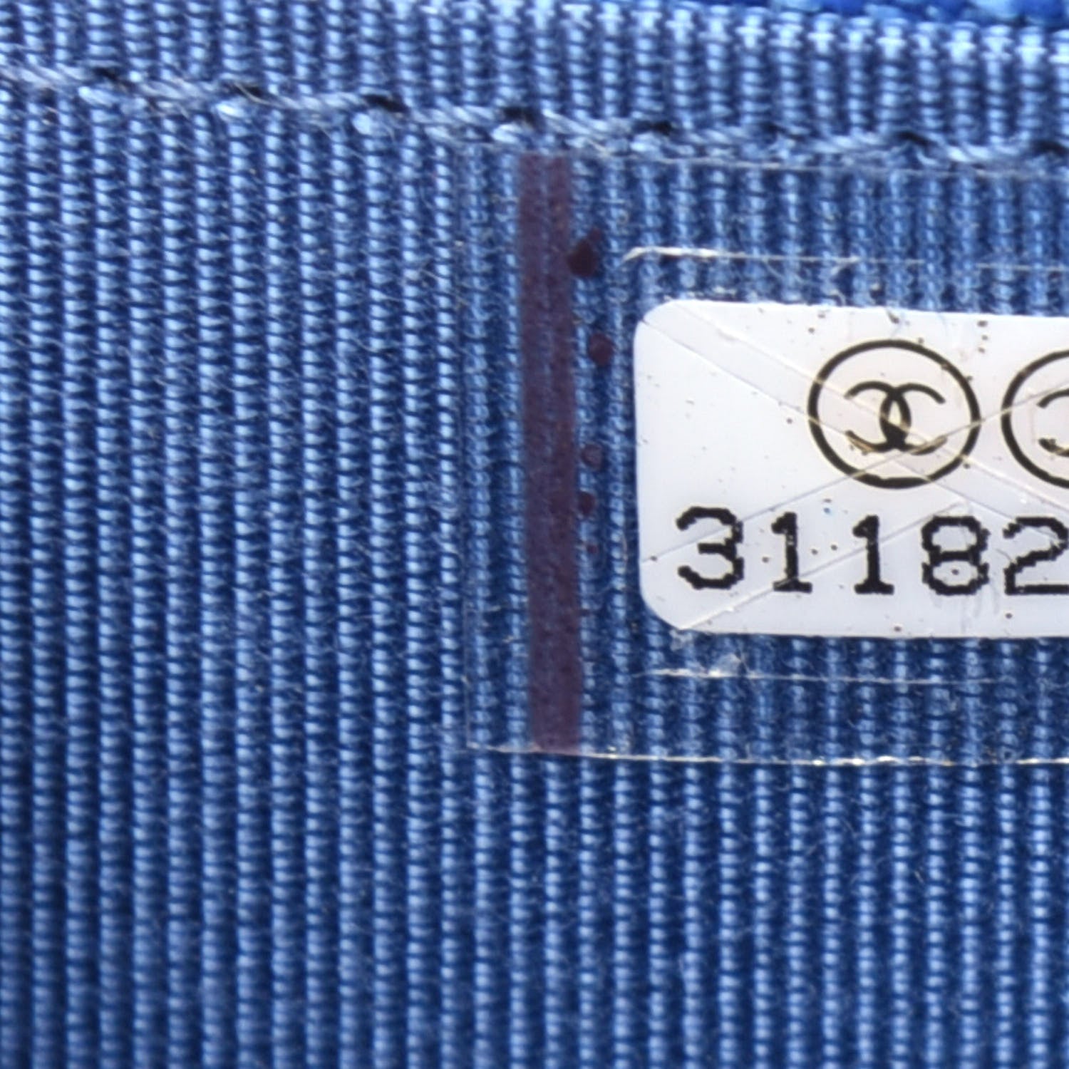 Chanel Caviar Quilted Mini Wallet On Chain WOC Blue 7 of 11