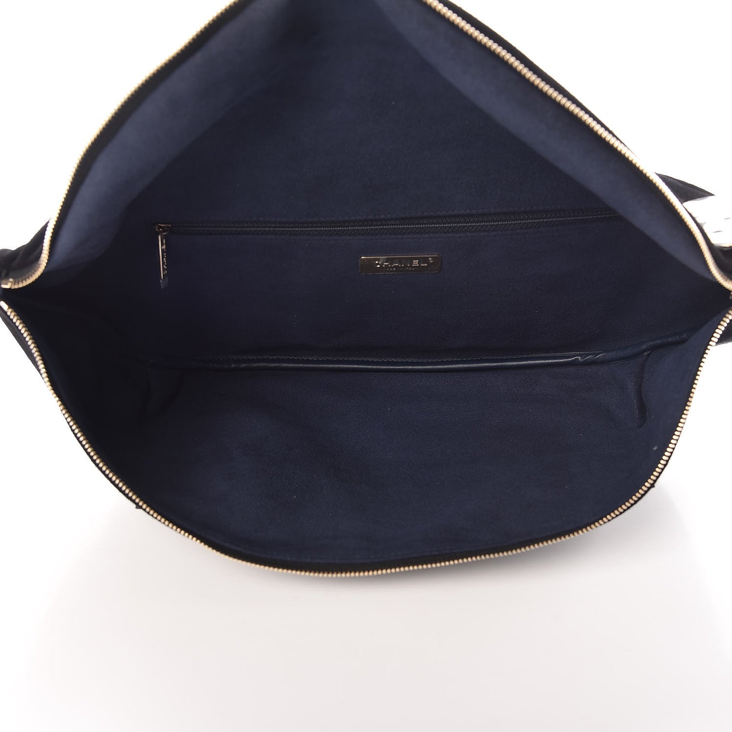 x Pharrell Williams Suede Calfskin Oversized Waist Belt Bag Black