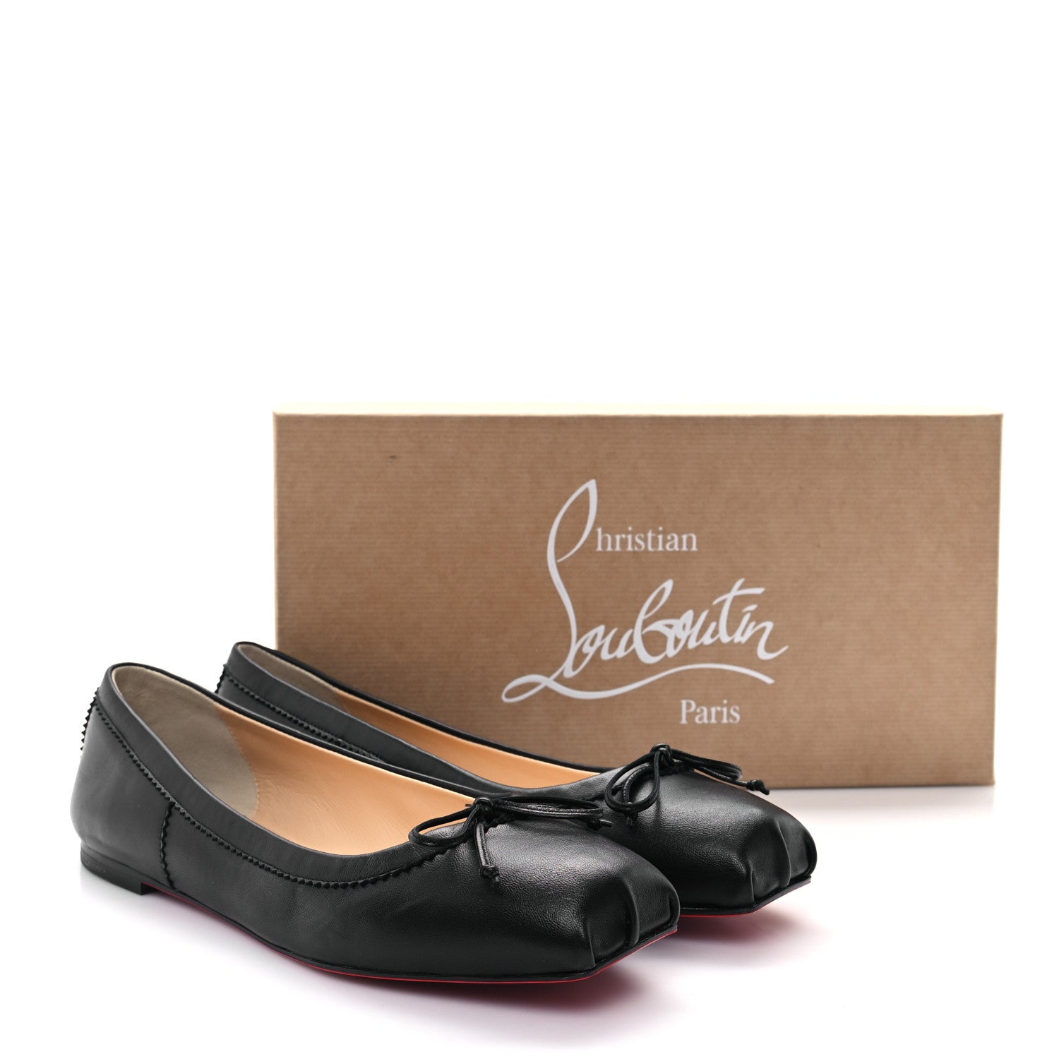 Christian Louboutin Nappa Mamadrague Flats 41 Black 9 of 9