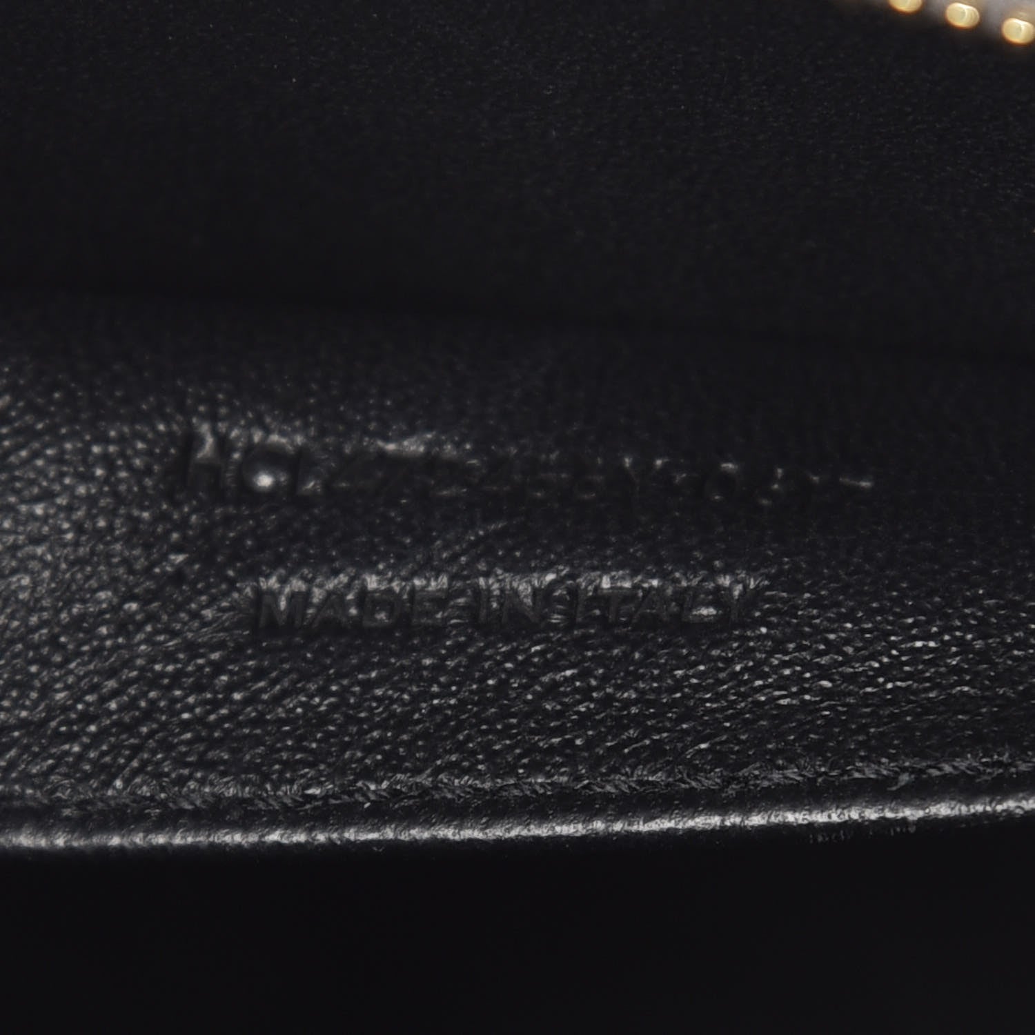 Saint Laurent Calfskin Monogram Baby Cabas Fog 7 of 12