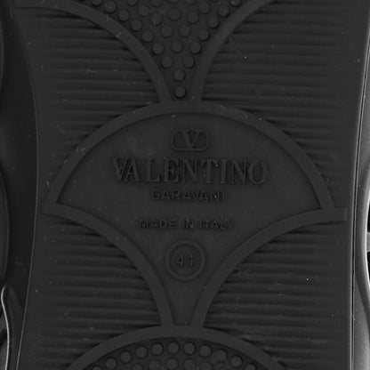 Valentino Garavani Scalloped Rubber VLogo Ondette Ballerina Flats 41 Black 7 of 9