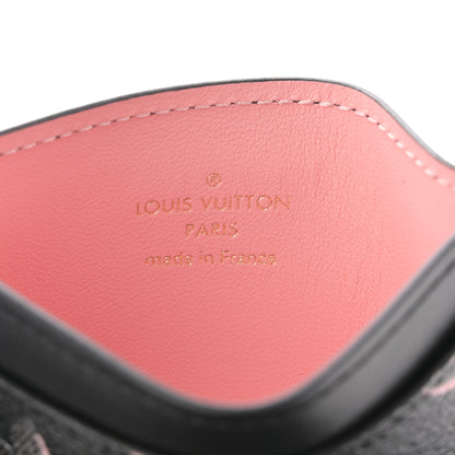 Louis Vuitton Monogram Fall for You LV Side-Up Card Holder Black 6 of 6